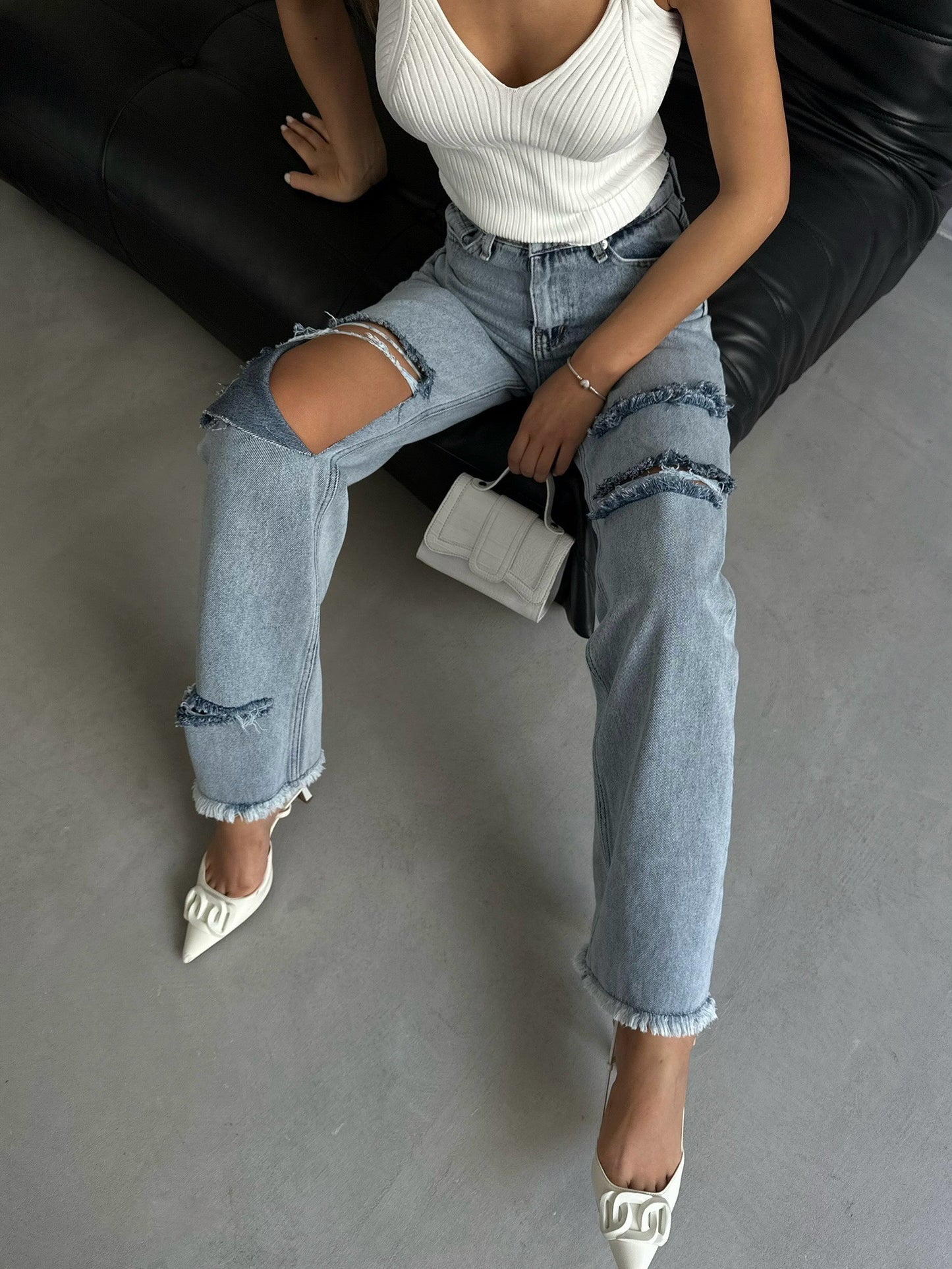 Iconic Wide-Leg-Jeans
